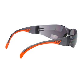 TIMCO Comfort Safety Glasses - Lightweight safety glasses with soft arms to give extra comfort and grip around the ears and temples when worn for long periods - Smoke