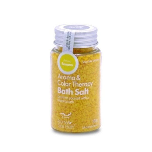 [Aroma Spa Bath] Domestic sea salt bath salt Aroma Spa Bath banana scent 100g