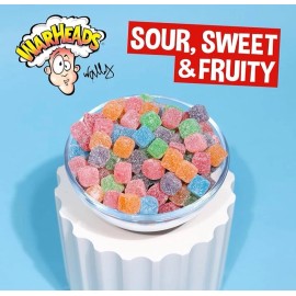 WARHEADS SOUR CUBES Sour & Sweet Fruity & Chewy - 5lb BAG  - Mix Of 6 Flavors