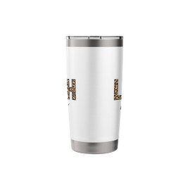 Lash Babe Lash Tech Lash Artist Leopard Lash Stainless Steel Insulated Tumbler