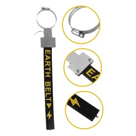 ULTECHNOVO 1 Set Automobile Static The Cars Chains Exhaust Static Strap Anti Static Ground Wire Car Static Strap Car Safety Ground Strap Static Strip for Car Copper Wire