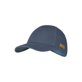 Sterntaler Unisex Baseball Cap Made of Cotton Muslin – Summer Baseball Cap Adjustable with Velcro Fastener – Sporty Baby and Children's Visor Cap, blue, 57