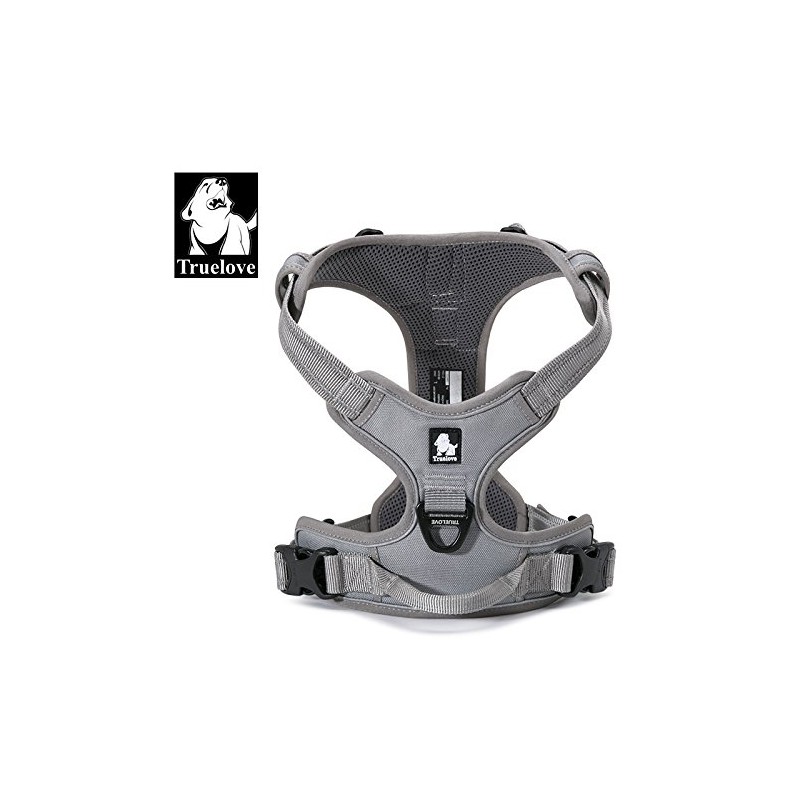 WINHYEPET True Love Dog Harness, No-Pull Reflective Pet Harness with