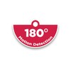 HEATHCO CANADA ULC HZ-4191-BK 180 DEGREE MOTION LIGHT IN BLACK