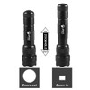 ULTRAFIRE Mini LED Flashlight 1000 Lumens Zoomable Single Mode Tactical