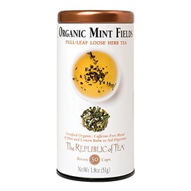 The Republic of Tea Organic Mint Fields Herb Tea by The Republic of Tea - 1.8 oz loose