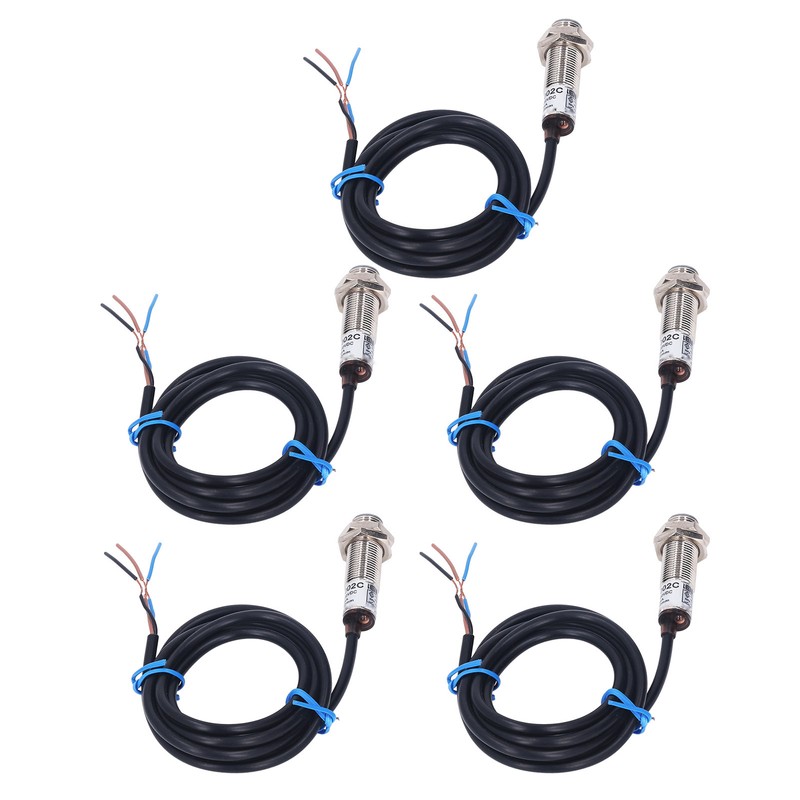 5Pcs Inductive Proximity Sensor Switch NPN 5‑30VDC Magnetic Hall Detector