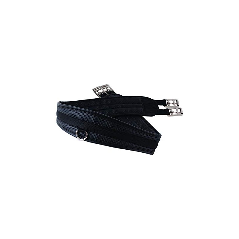 Rhinegold Synthetic Comfort Girth - 56",Black