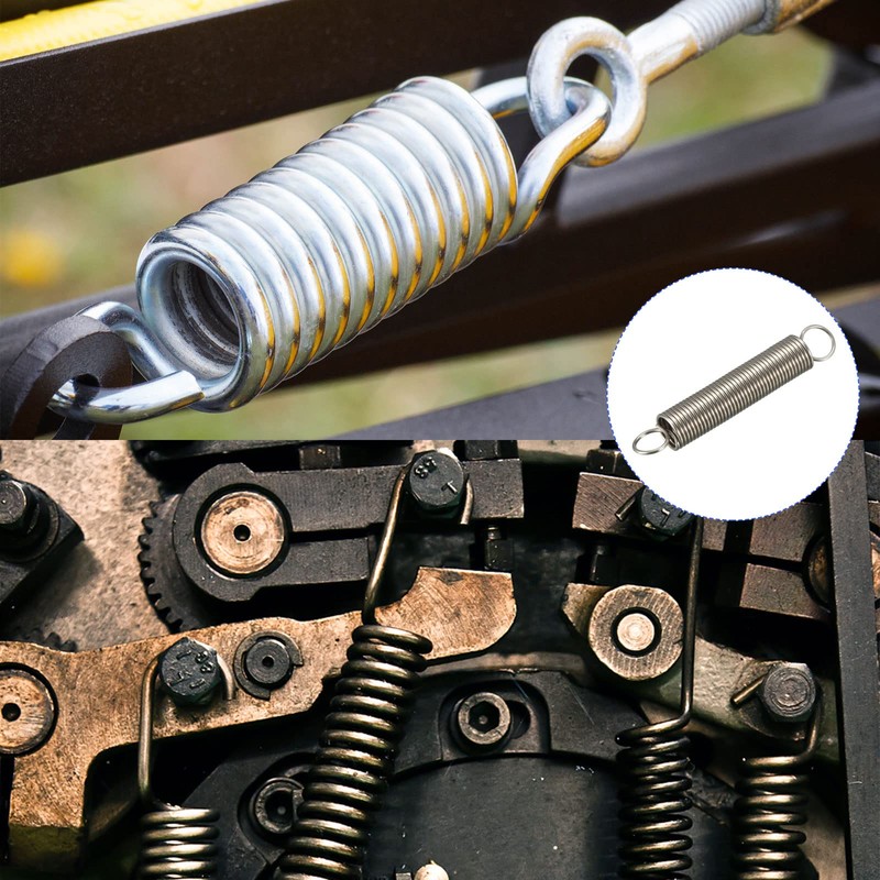 METALLIXITY 5PCS 0.5x5x30mm Extension Spring Stainless Steel Extension Spring Wire