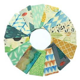 Arima Mirai Beeswax Reusable Cute Washable Wrap Beeswax Set of 3 Random Patterns and Sizes