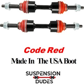 Suspension Dudes 6 PC Front Sway Bar Stabilizer CODE RED EXTREME OEM Bracket/Bushing Kit FITS F-150 2WD 2009-2014 K750074 K200846