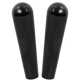 Peachtree Woodworking Black Plastic Post Knob 1/4" x 20 TPI - 2 Pack by Peachtree Woodwork - PW6112