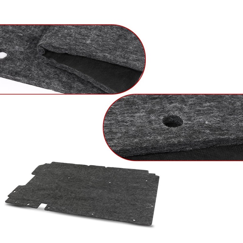 G-PLUS Front Hood Insulation Pad Compatible with Chevy S10/GMC Sanoma