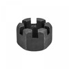 sourcing map M20x1.5mm Hexagon Slotted Nut, Grade 4.8 Carbon Steel