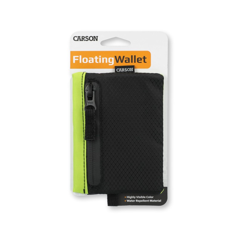 Carson Floating Wallet - Floating Nylon Wallet, Green (EW-20GR)