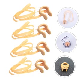 Kisangel Swimming Pack of 4 Sturdy Nose Protection Wear-Resistant Clips for Swimming
