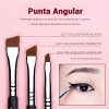 Jessup Kit 11pcs De Brochas Delineadores De Ojos,t324