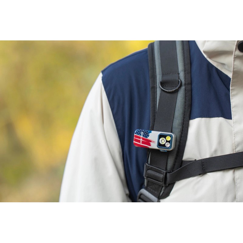 Olight Oclip Pro Stars & Stripes Edition 500 Lumens Clip