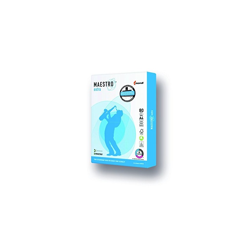 2500 Sheets of Mondi Maestro Extra Copier Paper 80 g/m²