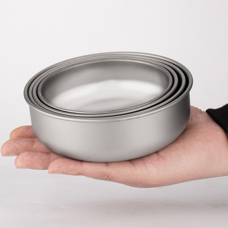 4pcs Lightweight Stackable Bowl Portable Single Layer Dinner Fruit Bowl