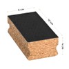 5 x cork sanding blocks, with Velcro system and rounded