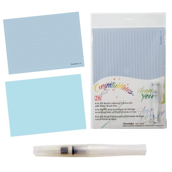 Zig INPK-002 Brush Lettering Practice Kit
