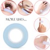 JASSINS 6 Rolls Eyelash Tape, Adhesive Fabric Eyelash Tapes, Adhesive