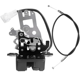 Liftgate Lock Actuator Tailgate Lock Trunk Latch Replacement for Toyota Sequoia 2001 2002 2003 2004 2005 2006 2007 Rear Door Latch & Cable Assembly Latch Replace 931-861, 69301-0C010, 64680-0C010