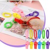 BLEMO Plastic Whistle with Bracelet Keychain, Loud Clear Sound, Multicolored,