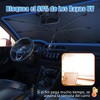 Parasol para Auto Plegable Tipo Sombrilla 79x140 cm con Protección