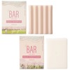 TheBAR Solid Shampoo & Conditioner Set, Sakura Hypoallergenic, Foaming, Functional