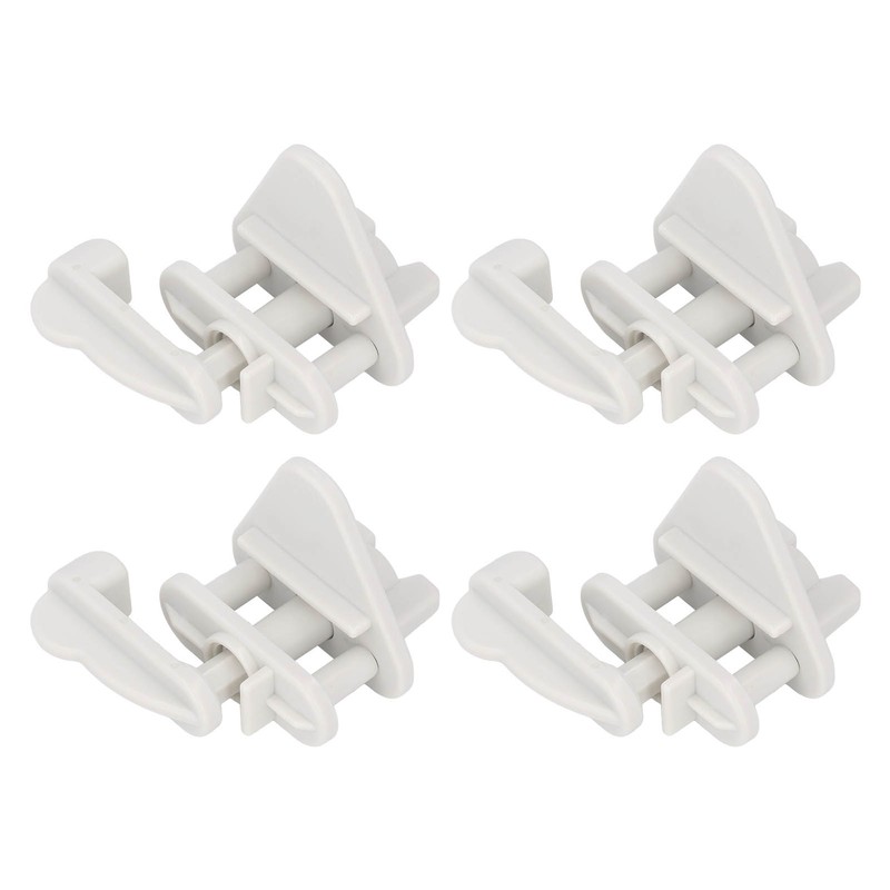 4 Set Pontoon Boat Gate Latch Kit ABS Square Frame