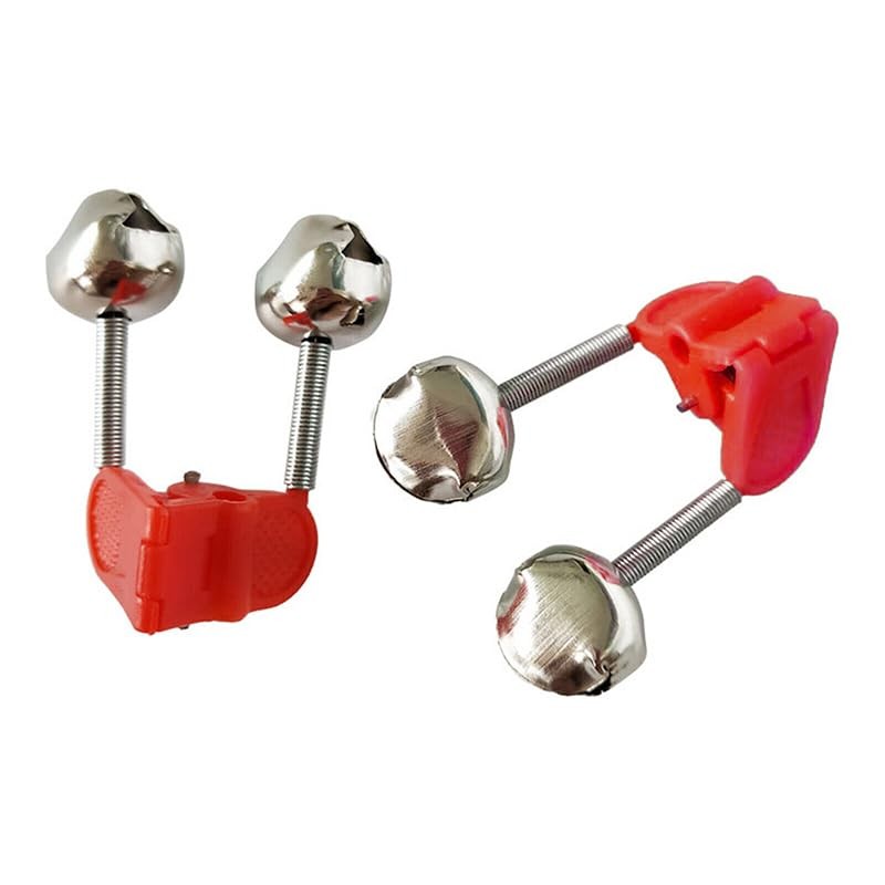 Up to 100PCS Best Bite Clip Fishing Alarm Bells Plastic