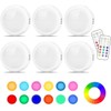 Puck Lights, Cadrim 13 Colors Changeable LED Puck Lightings, LED