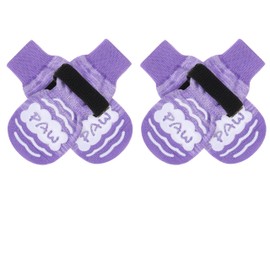 BEAUTYZOO Dog Socks Non-Slip Adjustable Paw Protection for Dogs with Velcro Fastening for Indoor and Outdoor Dog Shoes Paw Protection Summer Pet Paws Protection Traction Control