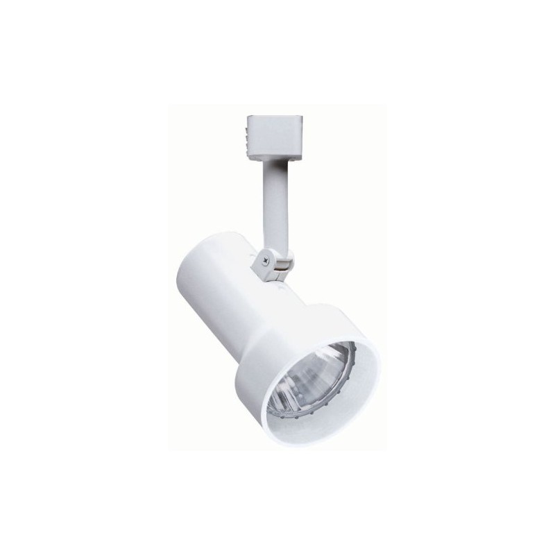 Juno Lighting R510WH 1-Light Step Cylinder Trac-Master Head, White Finish