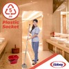 Abbey 12 litre plastic socket mop bucket Red WQ12RE10L