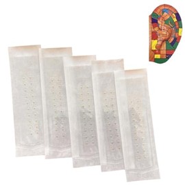 Voluroky Ear Urn Jewelry, Ear Point Seal, Granular Type - Gold Granular, Silver Grains, Clear Crystal, Ear Point Jewelry Seal Parts Set (Includes Urn Manual) (Gold Beads, 100)