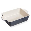 SWEEJAR Ceramic Baking Dish, Rectangular Small Baking Pan with Double