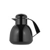 Helios Day Push Vacuum Jug, 1 Liter, Black, 34 fl