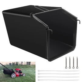 Lawn Mower Rear Grass Catcher Bag W/Grass Catcher Frame Set Comapatible with Kobalt 40V Max KM 2041B-06, 2040X-06