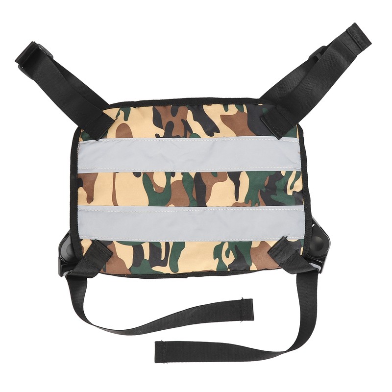 Sports Vest Chest Bag Lightweight Breathable Adjustable Strap Running Vest
