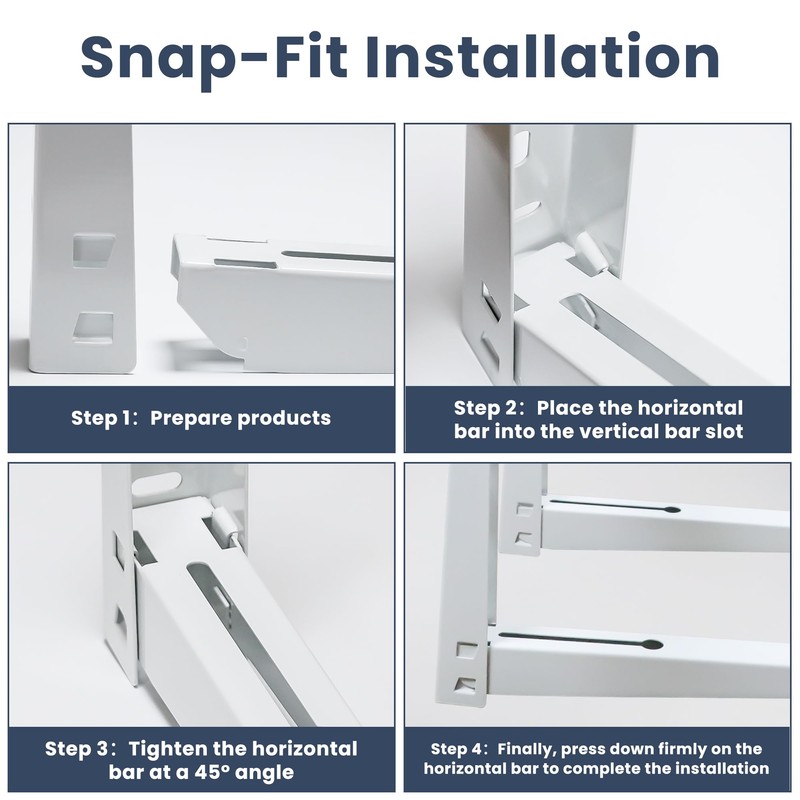Mini Split Wall Mounting Bracket for 12000-36000 BTU Universal Air