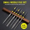 BE-TOOL Mini Files Set 6Pcs Rasp Set Hand Wood Files