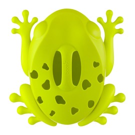 Boon FROG POD - Organizador de almacenamiento y drenaje de juguetes para la pared, color verde