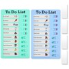 2 Pcs Chore Chart For Kids Reusable Sliding Chore Chart