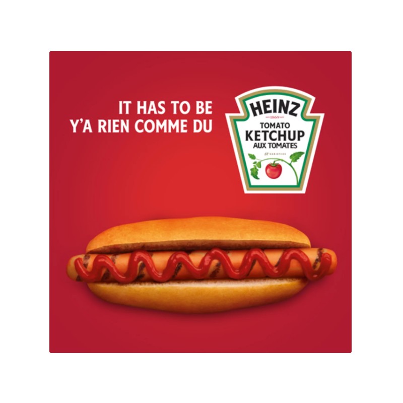 Heinz Tomato Ketchup Glass Bottle 375ml (2 Pack)