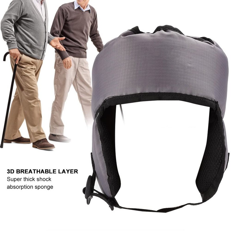 Natudeco Safety Cap, Anti-Fall Protective Helmet for Elderly, Head Protection,