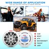 Pyle Marine Speakers, Waterproof, Weather Resistant, 8 Inch Dual, 10