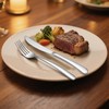 20-Piece Heavy Duty Silverware Set, HaWare Stainless Steel Solid Flatware